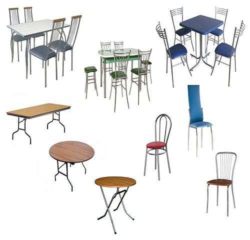 Столы, стулья для кафе и баров
